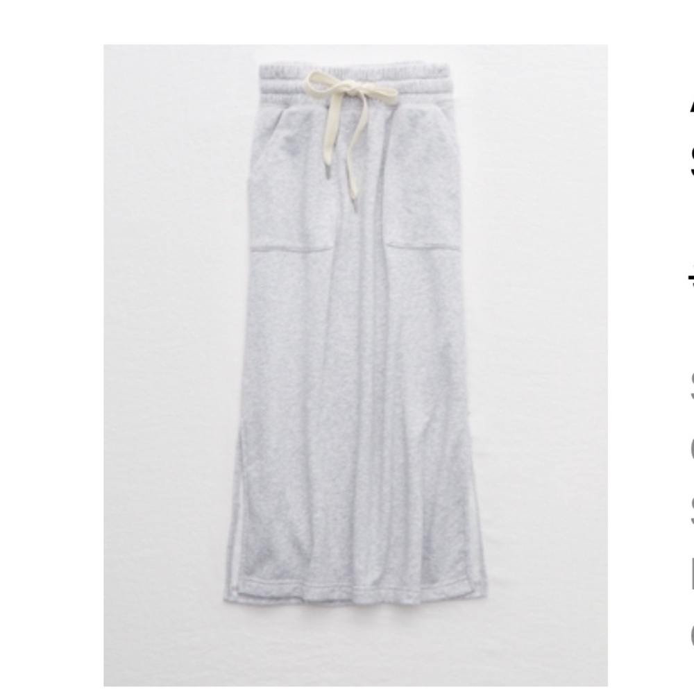 Aerie Sunday Soft Midi Skirt